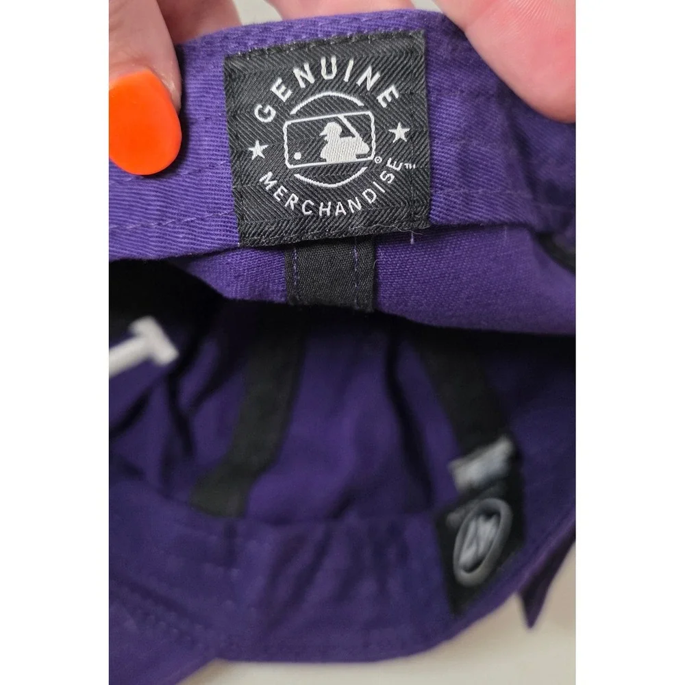 '47 LA Dodgers Clean‎ Up Adjustable Hat Purple MLB Cap OSFA